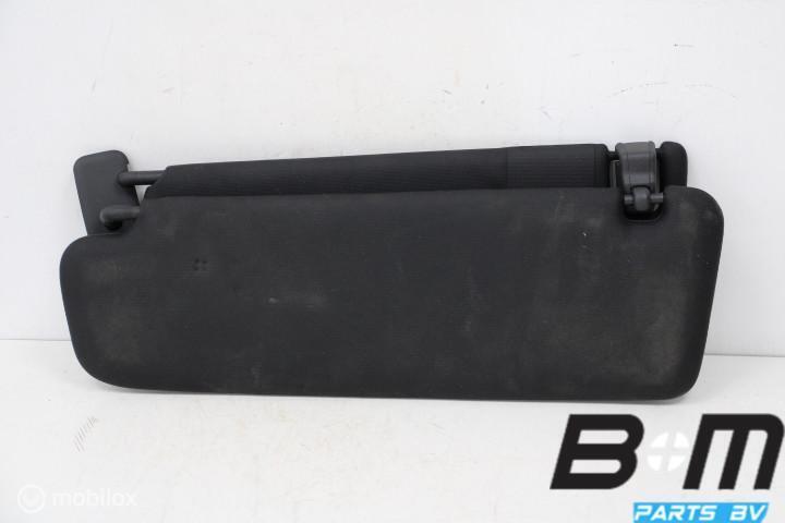 Zwarte dubbele zonneklep rechts VW Touareg 7P 7P0857552D, Gebruikt