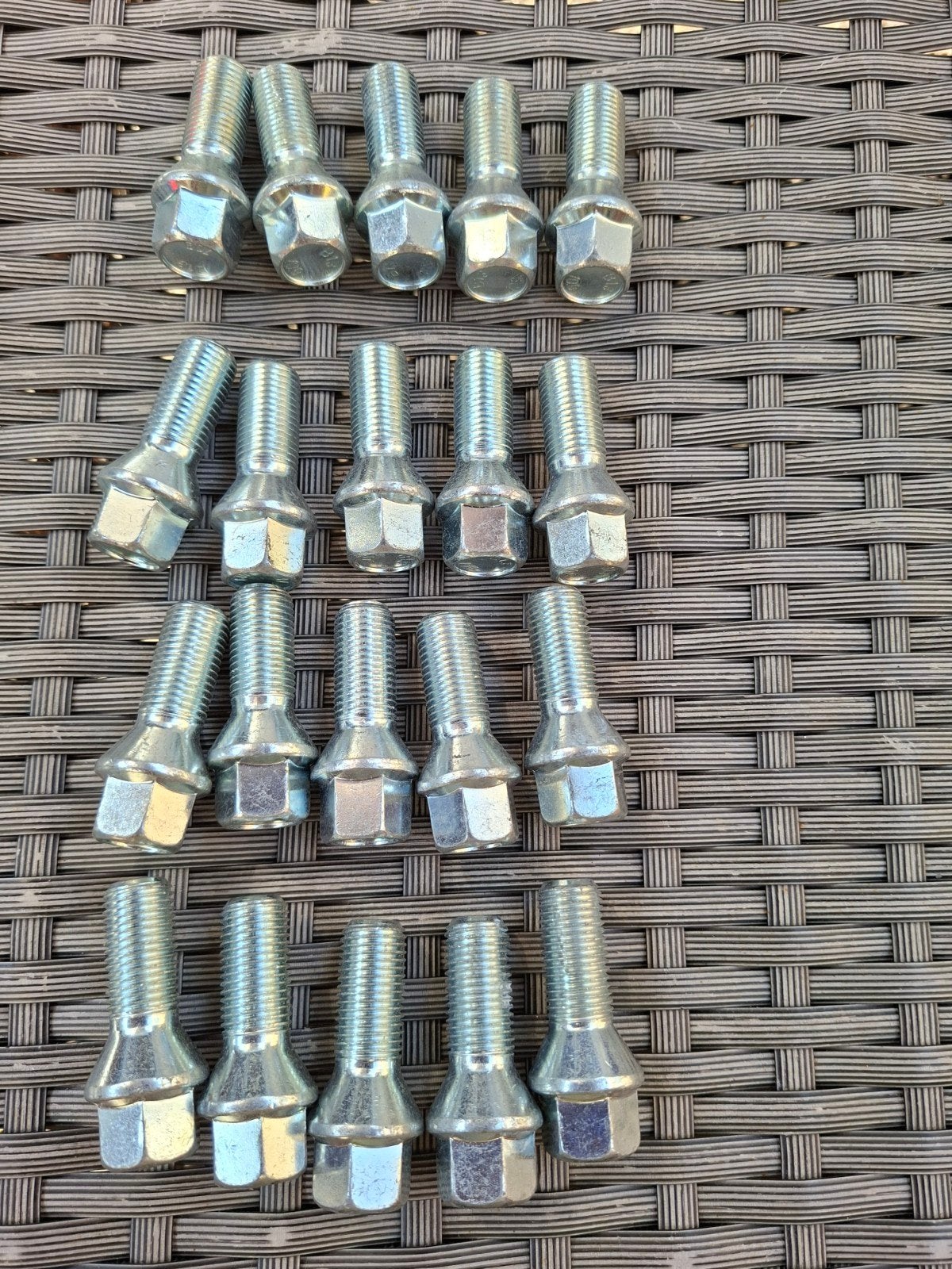 20 x conische wielbouten M14 x 1,5 x 27, Verzenden, Nieuw
