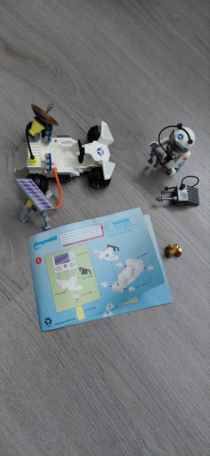Playmobil 9101 Ruimtevoertuig met Astronaut, Kinderen en Baby's, Speelgoed | Playmobil, Ophalen of Verzenden