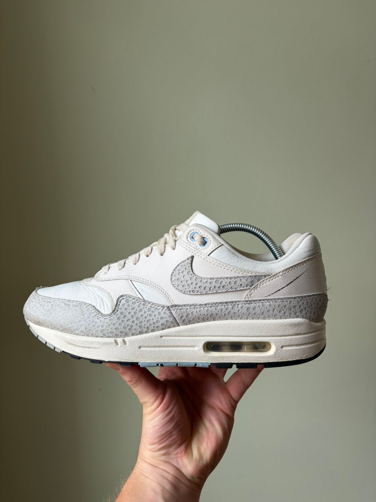 Nike Air Max 1 Safari Summit White / 44,5, Overige kleuren, Ophalen of Verzenden, Sneakers of Gympen, Zo goed als nieuw