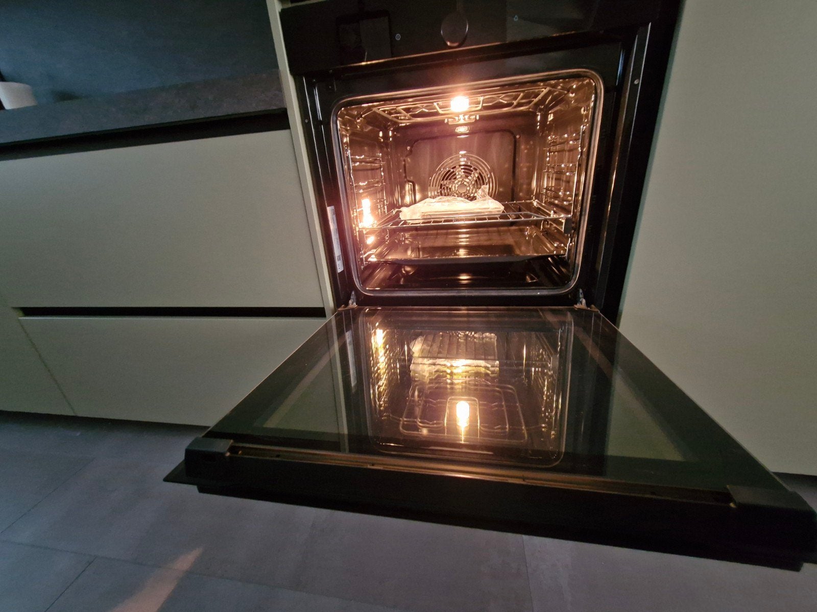 Luxe ETNA Solo Oven (Nis 60cm) - NIEUW EN ONGEBRUIKT!, Ophalen, Hete lucht, Inbouw, 55 tot 60 cm
