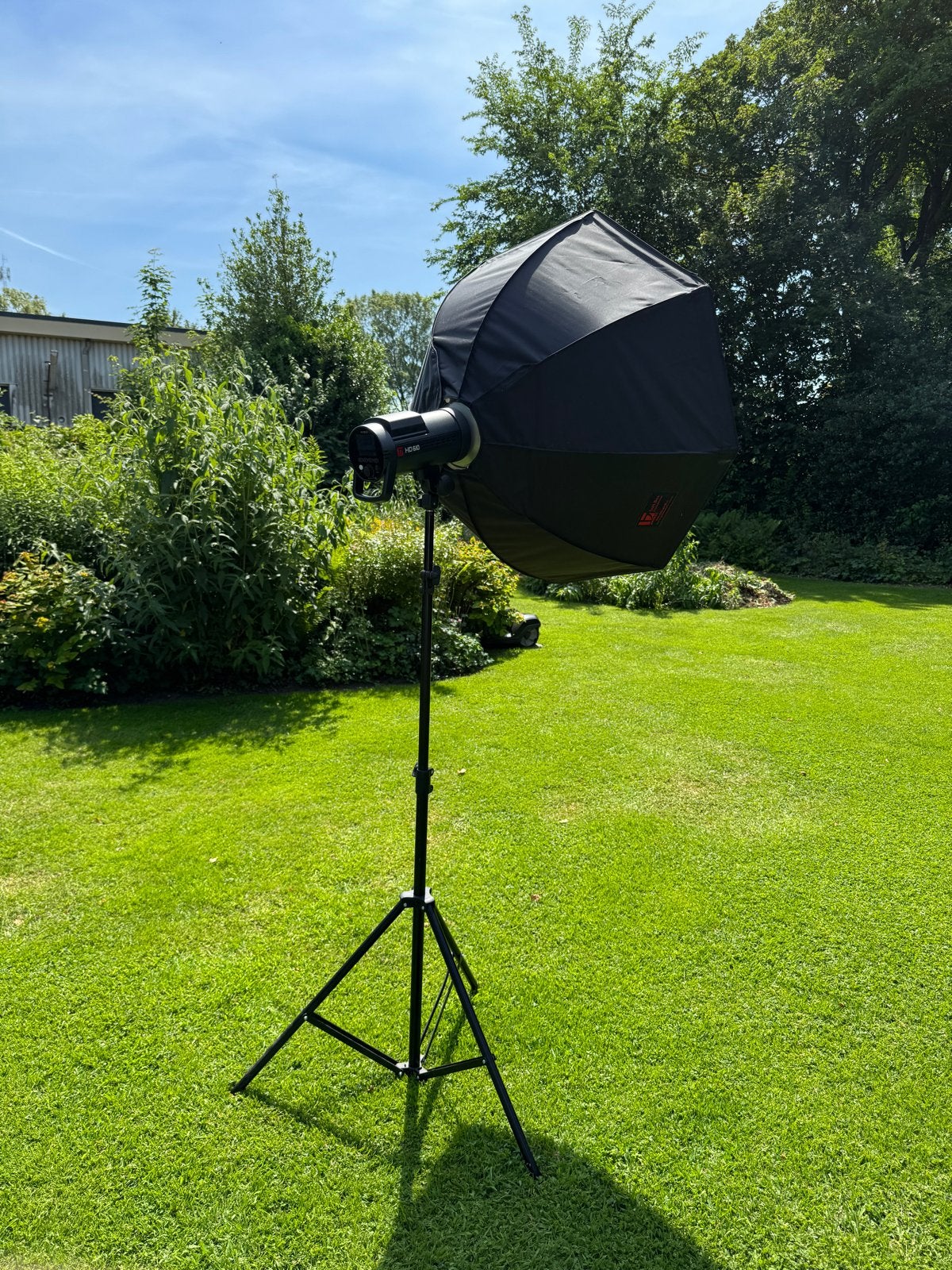 Jinbei HD-610 Flitslamp, Ophalen of Verzenden, Zo goed als nieuw, Lamp of Flitsset