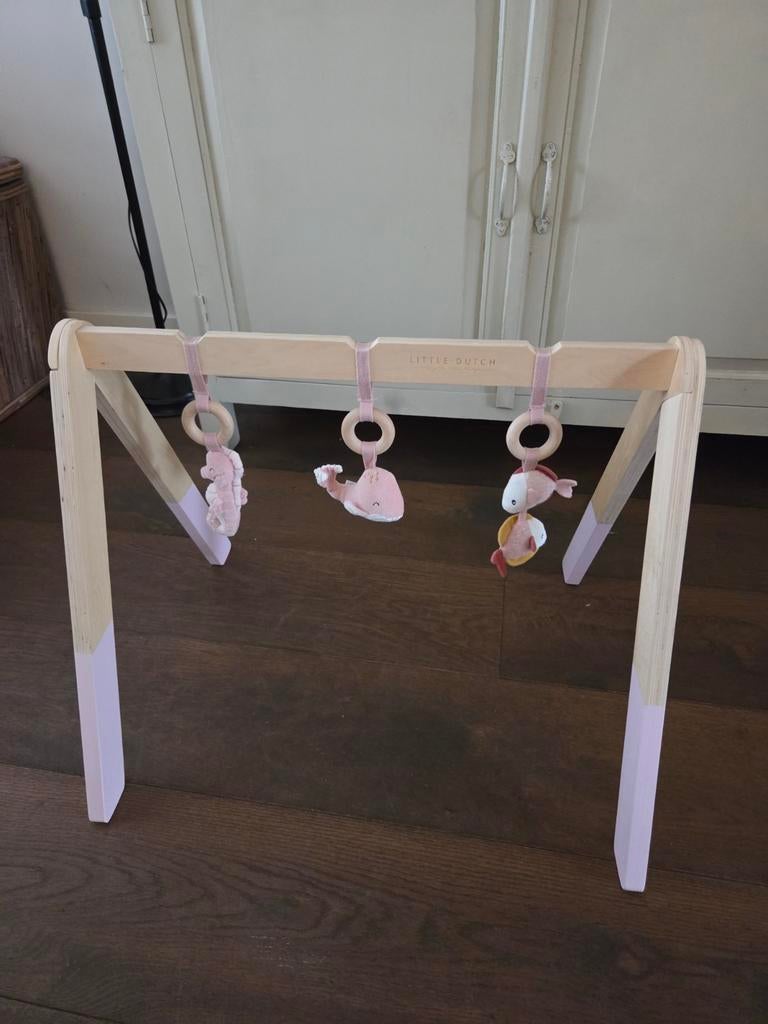 Little Dutch babygym roze, Kinderen en Baby's, Speelgoed | Babyspeelgoed, Ophalen of Verzenden, Zo goed als nieuw, Babygym