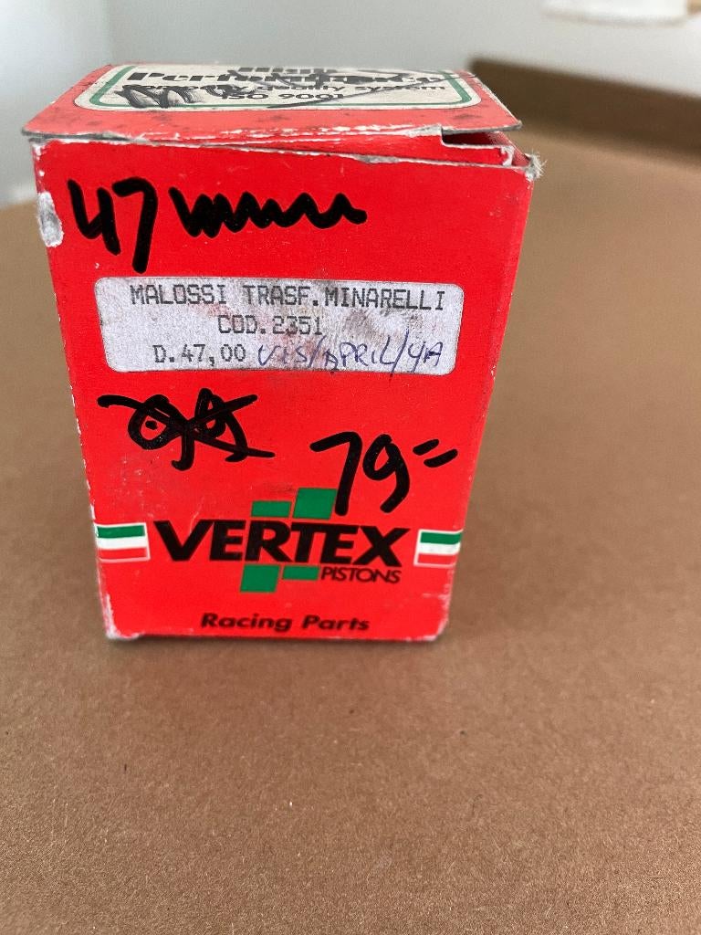 Vertex D47.00 zuiger scooter aprilia minarelli nos, Fietsen en Brommers, Ophalen of Verzenden, Nieuw, Overige typen, Aprilia