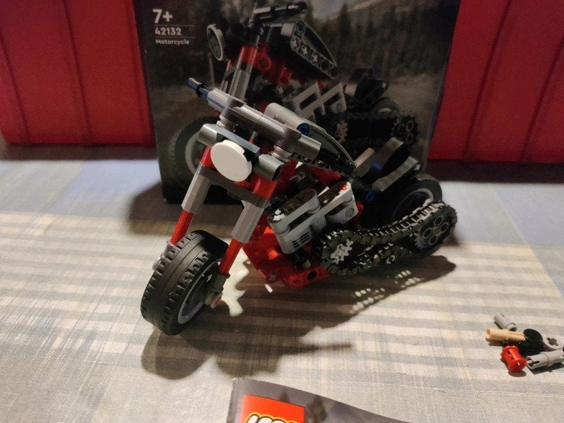Lego Technic motor 42132, Gebruikt, Lego, Ophalen of Verzenden, Technic