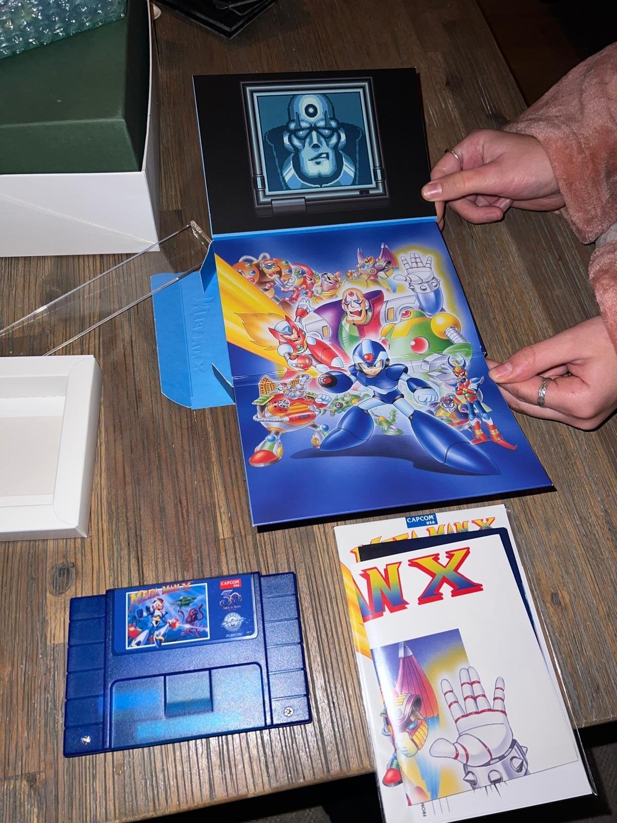 Mega man x snes glow in the dark, Spelcomputers en Games, Avontuur en Actie, 1 speler, Ophalen of Verzenden, Zo goed als nieuw