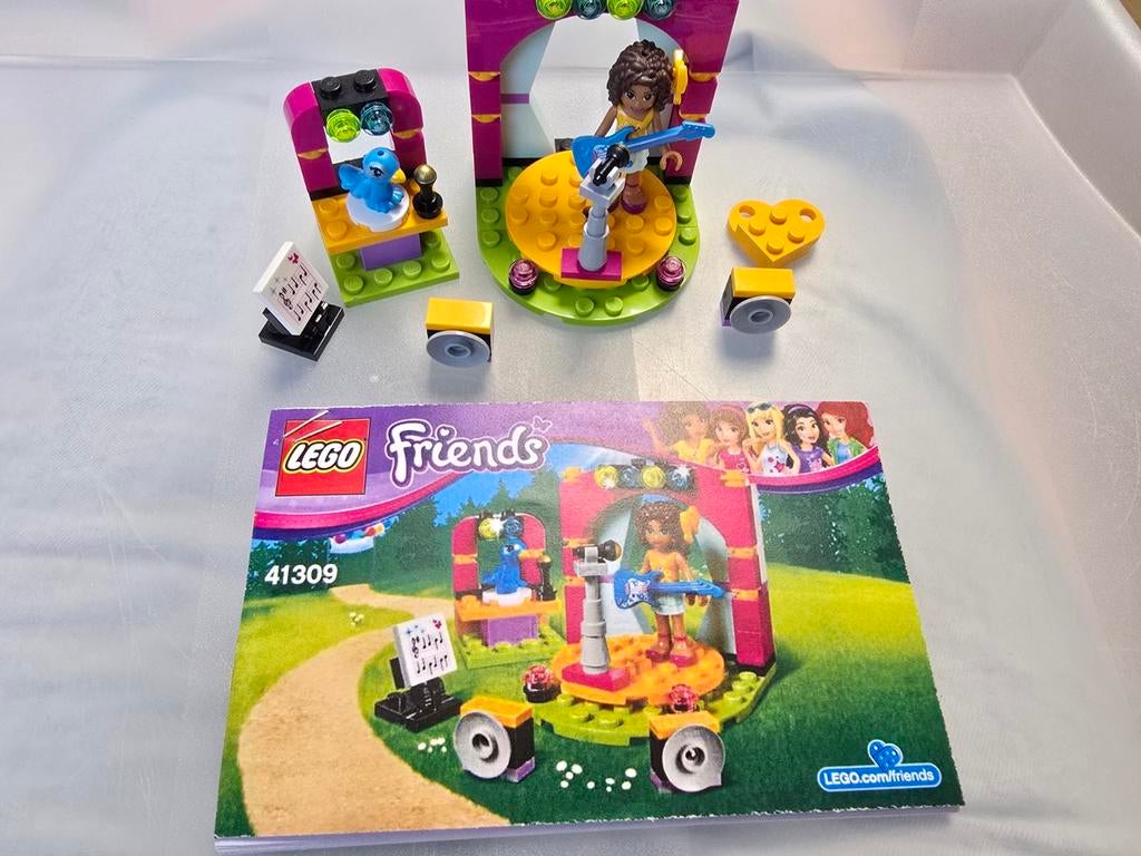 LEGO Friends 41309 Andrea's muzikale duet, Compleet, Lego, Friends, Ophalen of Verzenden