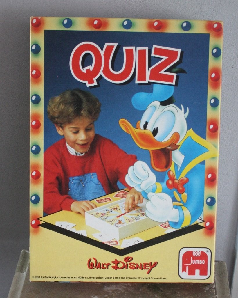 quiz walt disney, Ophalen of Verzenden, Gebruikt