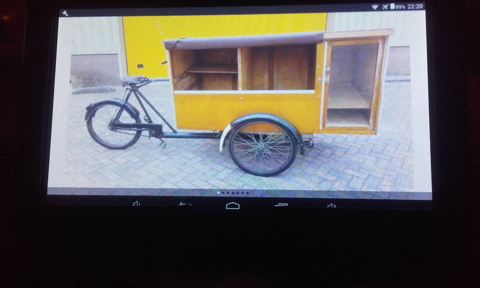 GEZOCHT Bakkers kar met vitrine, Ophalen of Verzenden, Zo goed als nieuw, Goederen