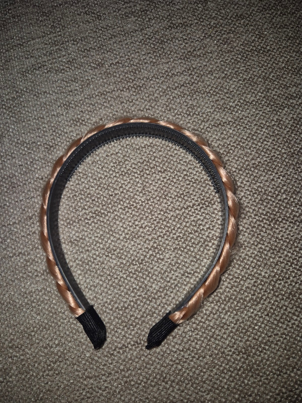 Gevlochten haarband - Blond/Lichtbruin, Kleding | Dames, Overige Dameskleding, Onbekend, Ophalen of Verzenden, Zo goed als nieuw
