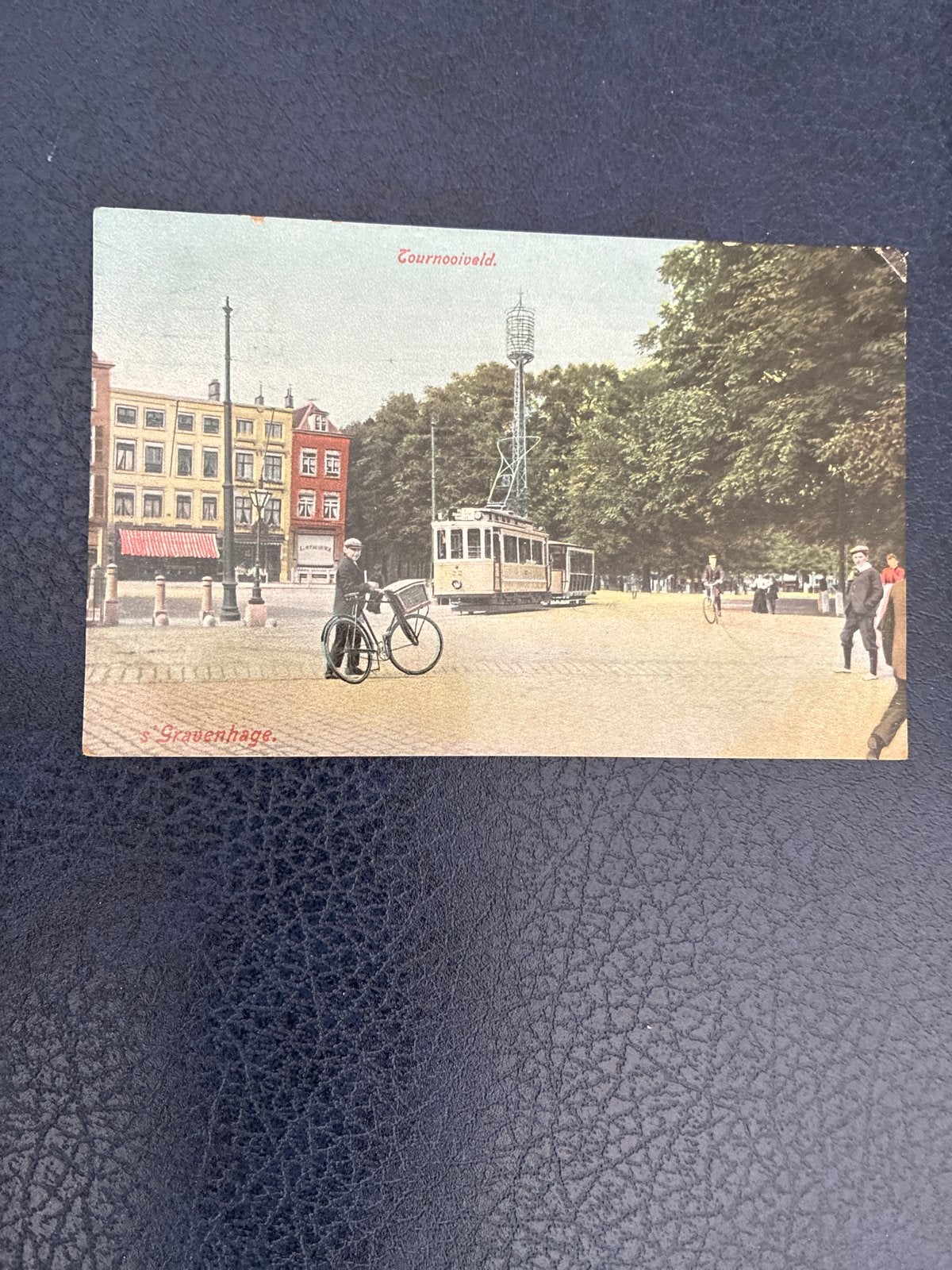 Oude briefkaart 'Tournooiveld. 's Gravenhage' - Gelopen, Ophalen of Verzenden, Voor 1920, Gelopen, Zuid-Holland