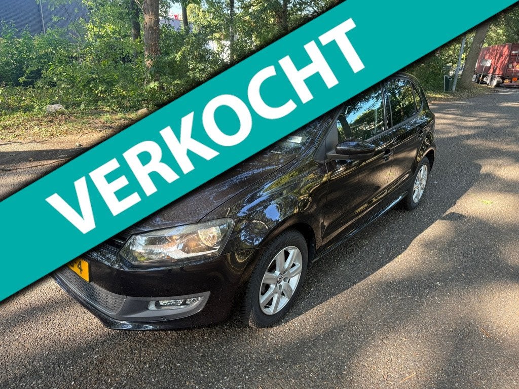 Volkswagen Polo 1.2 TSI Highline !6versnellingen!, Auto's, Voorwielaandrijving, Euro 5, Zwart, Handgeschakeld