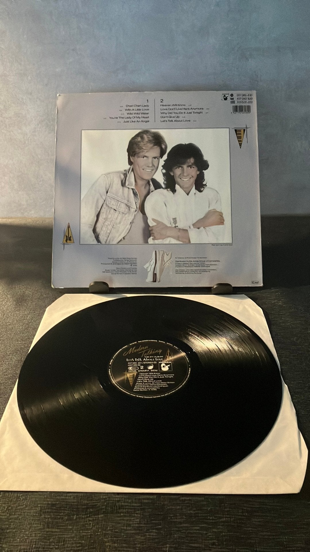 Modern Talking. —  Let’s Talk About Love, Cd's en Dvd's, Vinyl | Pop, Ophalen of Verzenden, Zo goed als nieuw, Inclusief binnenhoes