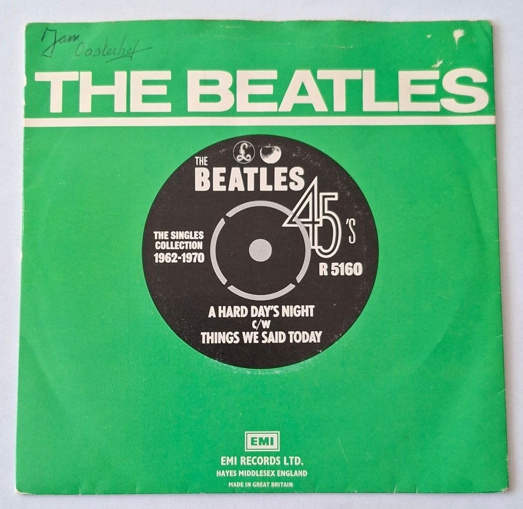 The Beatles - A hard day's night, Ophalen of Verzenden, Gebruikt, Pop