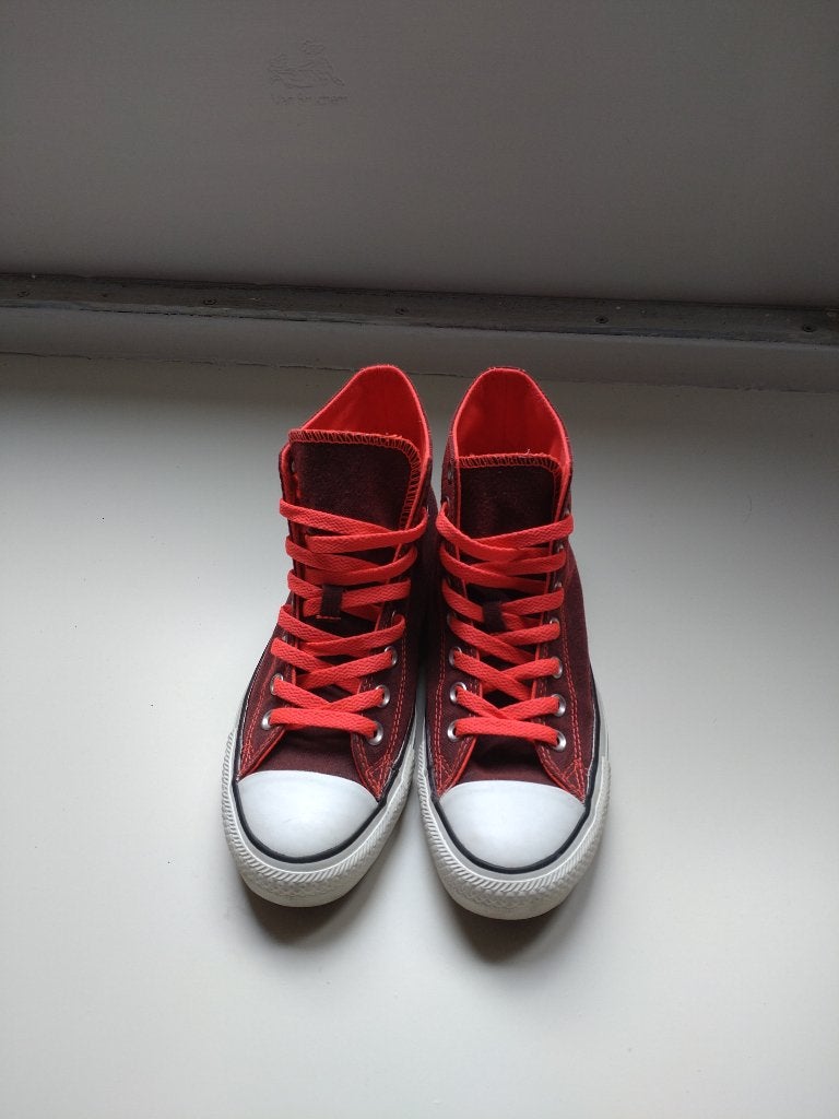 Converse All Star High Top Sneakers maat 39,5 size 6,5, Converse, Ophalen of Verzenden, Sneakers of Gympen, Gedragen