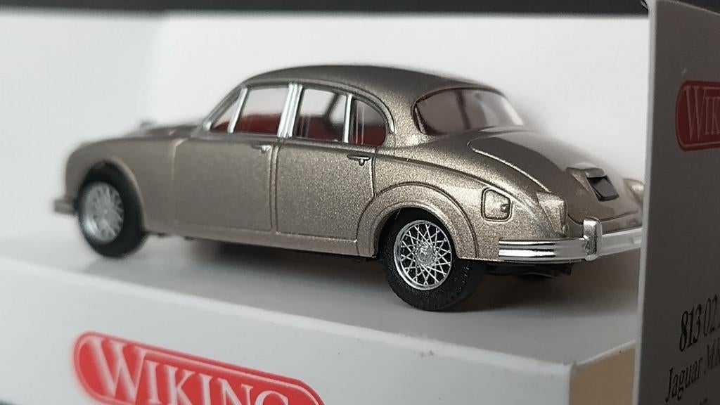Jaguar Mk2 Saloon 1:87 H0 Wiking Pol, Auto, Wiking, Nieuw, Wiking@wiking.de