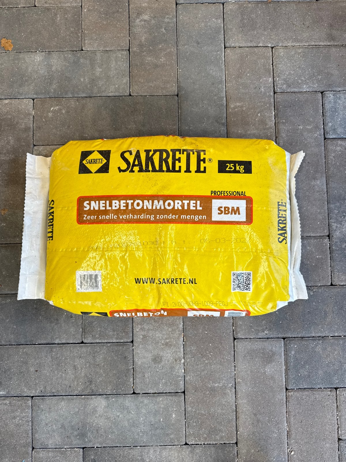 Sakrete Snelbetonmortel 25 kg - Zeer snelle verharding, Doe-het-zelf en Verbouw, Overige Doe-het-zelf en Verbouw, Ophalen, Nieuw