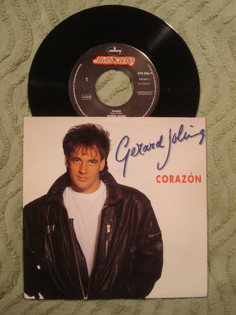 Gerard Joling 7" Vinyl Single: ‘Corazon’ (Nederland), Ophalen of Verzenden, Gebruikt, 7 inch, Pop