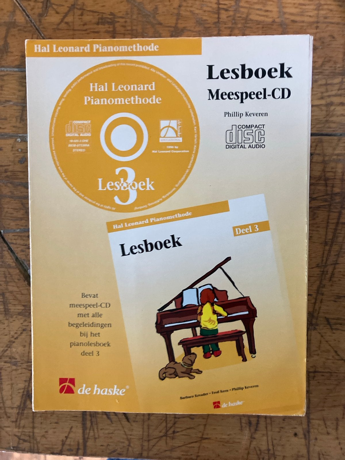 Hal Leonard Pianomethode CD  van Lesboek Deel 3, Ophalen of Verzenden, Gelezen, Overige niveaus