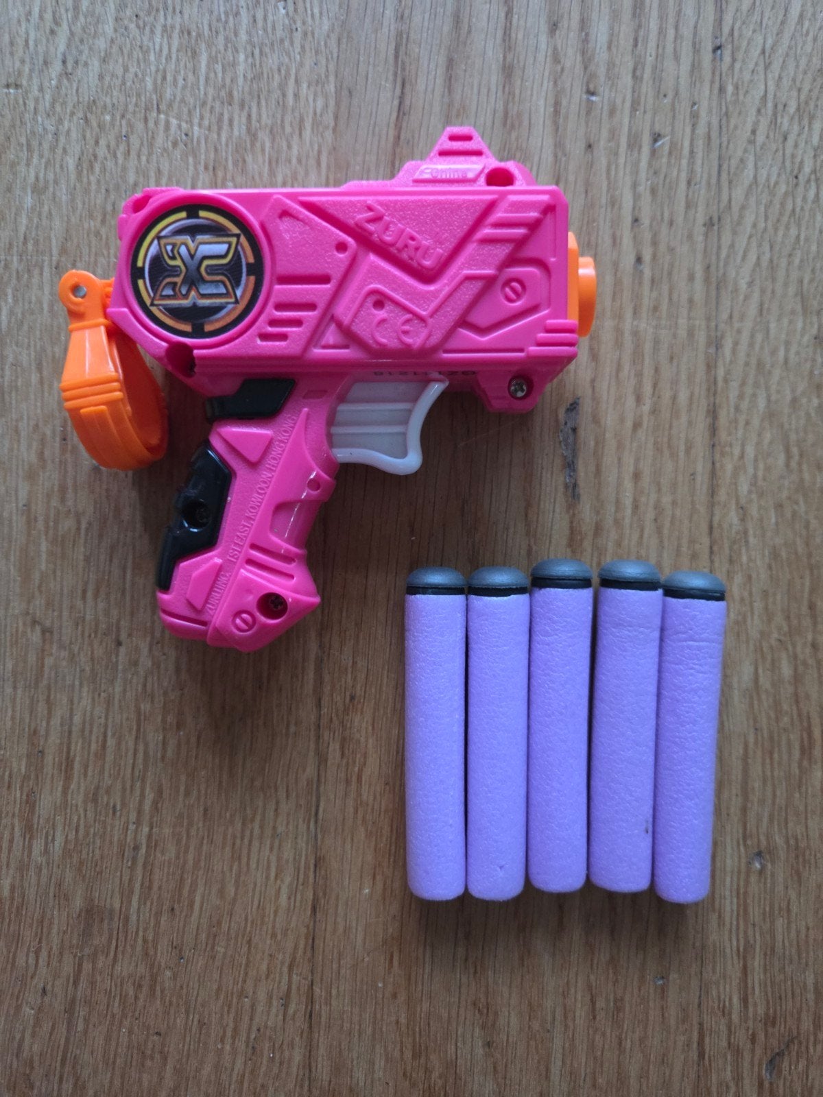 Zuru X-Shot Excel Bug Attack Eliminator Blaster Roze: €2,25!, Ophalen of Verzenden, Zo goed als nieuw