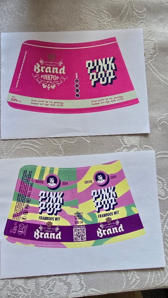 Brand bier, Ophalen, Zo goed als nieuw, Brand