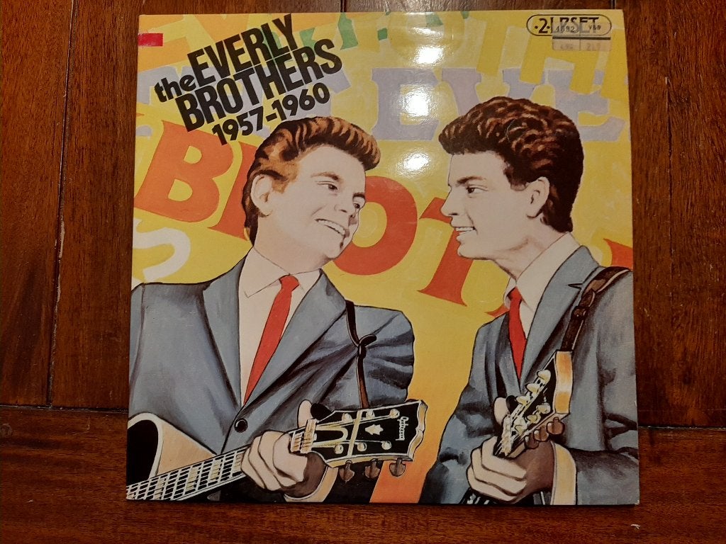 Dubbellp Everly brothers / 1957-1960, Inclusief binnenhoes, Gebruikt, Pop, Ophalen of Verzenden