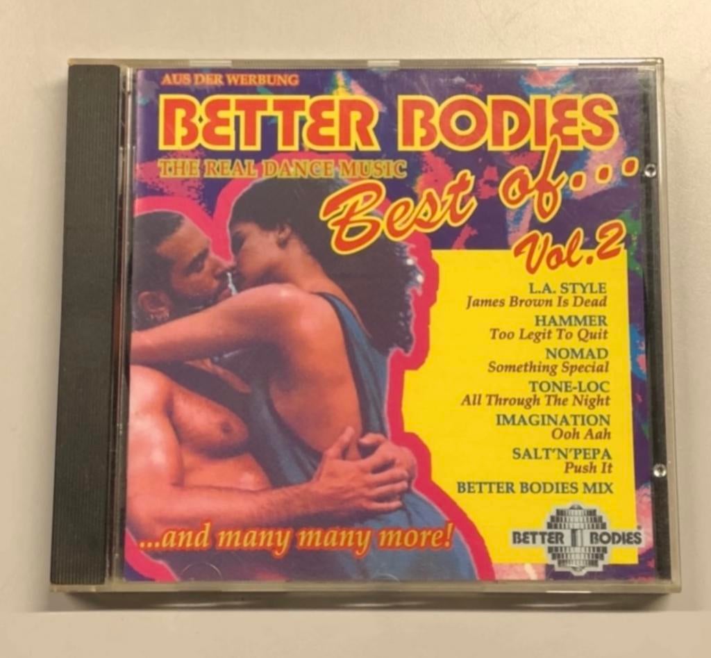 BETTER BODIES THE REAL DANCE MUSIC BEST OF VOL. 2  CD, Ophalen of Verzenden, Zo goed als nieuw