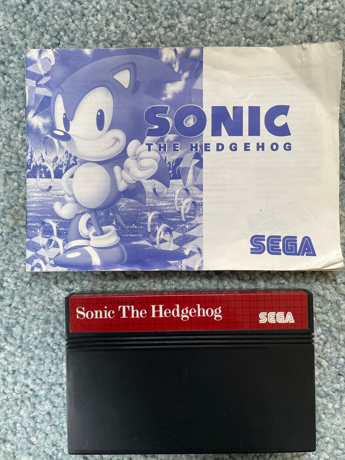 Sonic The Hedgehog - Sega Master System, Spelcomputers en Games, Games | Sega, Gebruikt, 1 speler, _, _