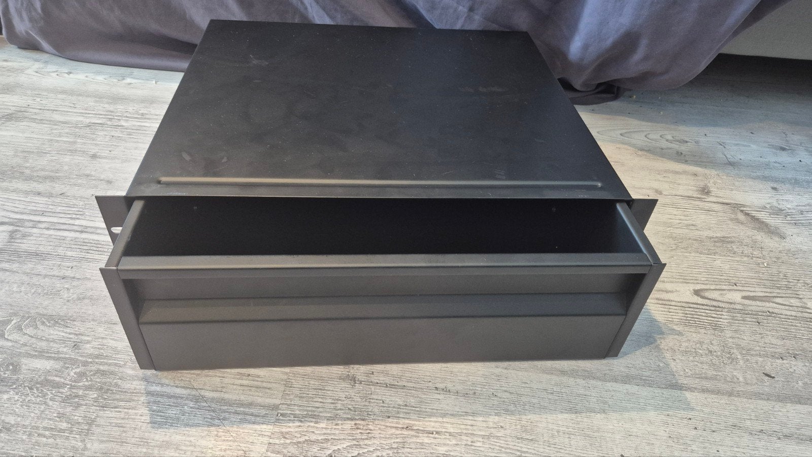 Zwarte lade 19inch 3 HE, Ophalen of Verzenden, Zo goed als nieuw, Flightcase