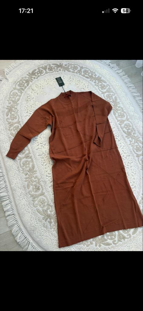 Nieuwe jurk tuniek, Maat 38/40 (M), Bruin, Nieuw, Ophalen of Verzenden
