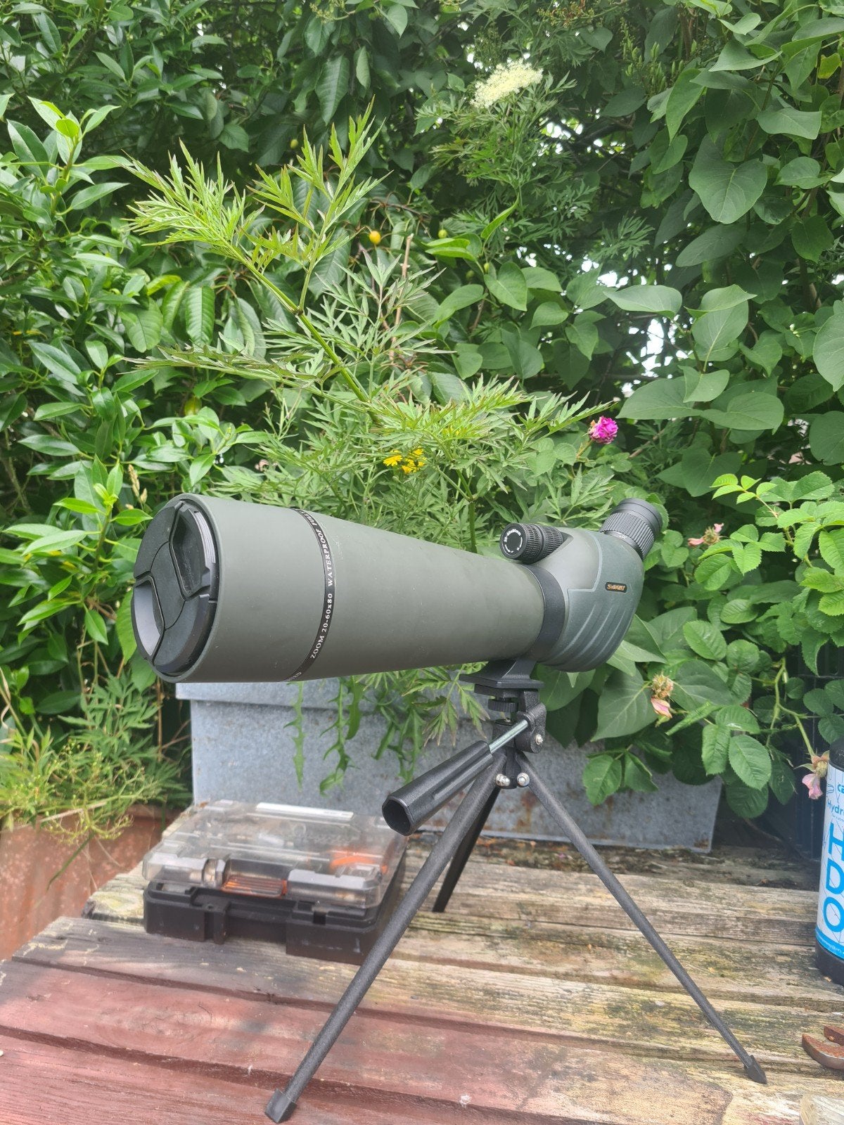 Syboni Spottingscope, Onderdelen of Toebehoren, 80 tot 200 mm, Met statief, Ophalen of Verzenden