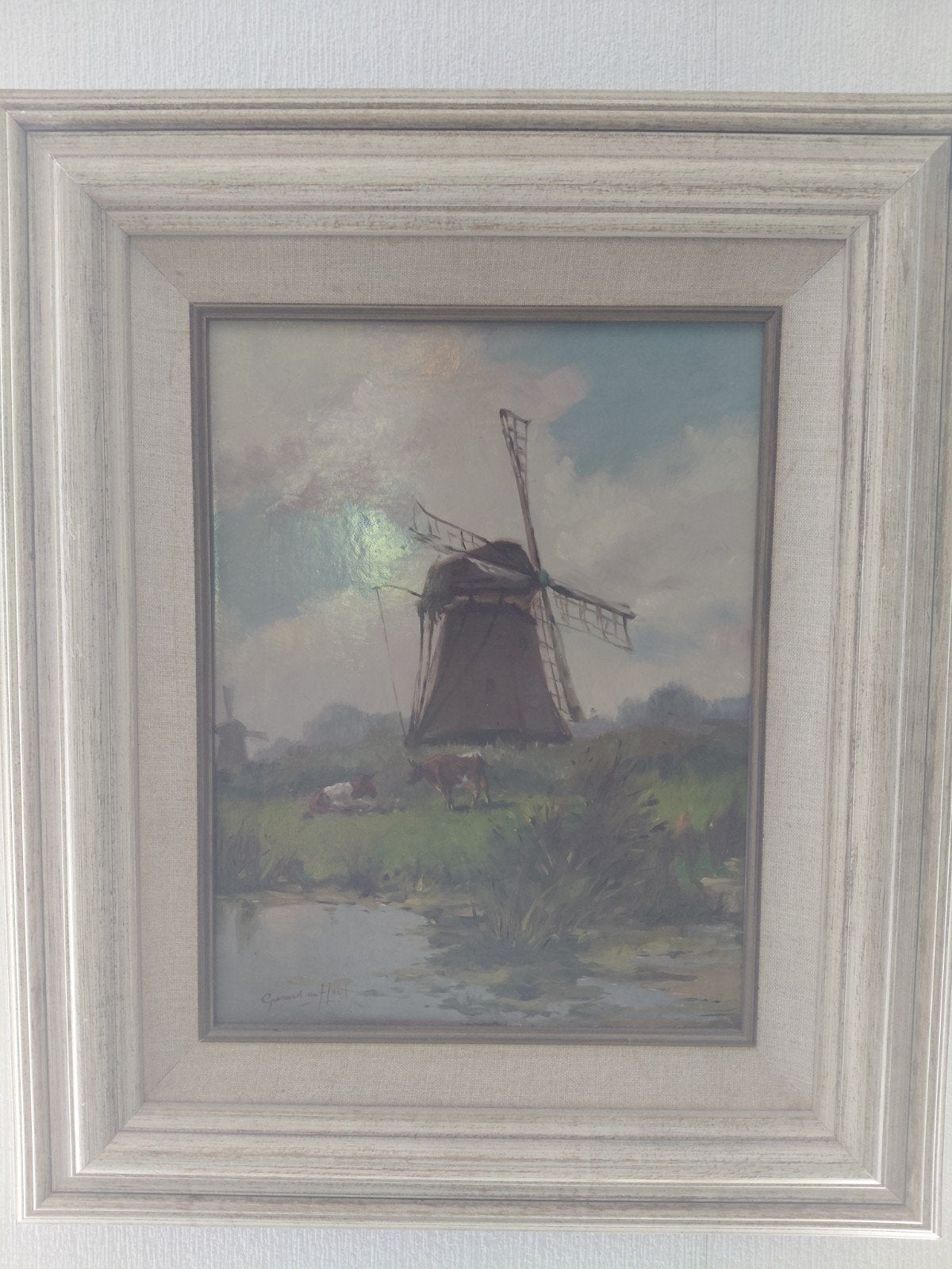 Vier bekende schilders, Antiek en Kunst, Kunst | Schilderijen | Klassiek, Ophalen