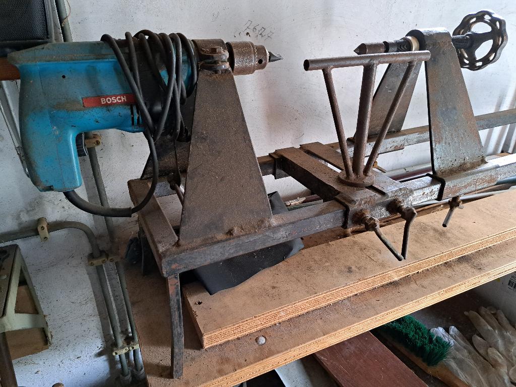 Houtdraaibank, Ophalen, Gebruikt, Houtdraaibank, 500 tot 1000 mm