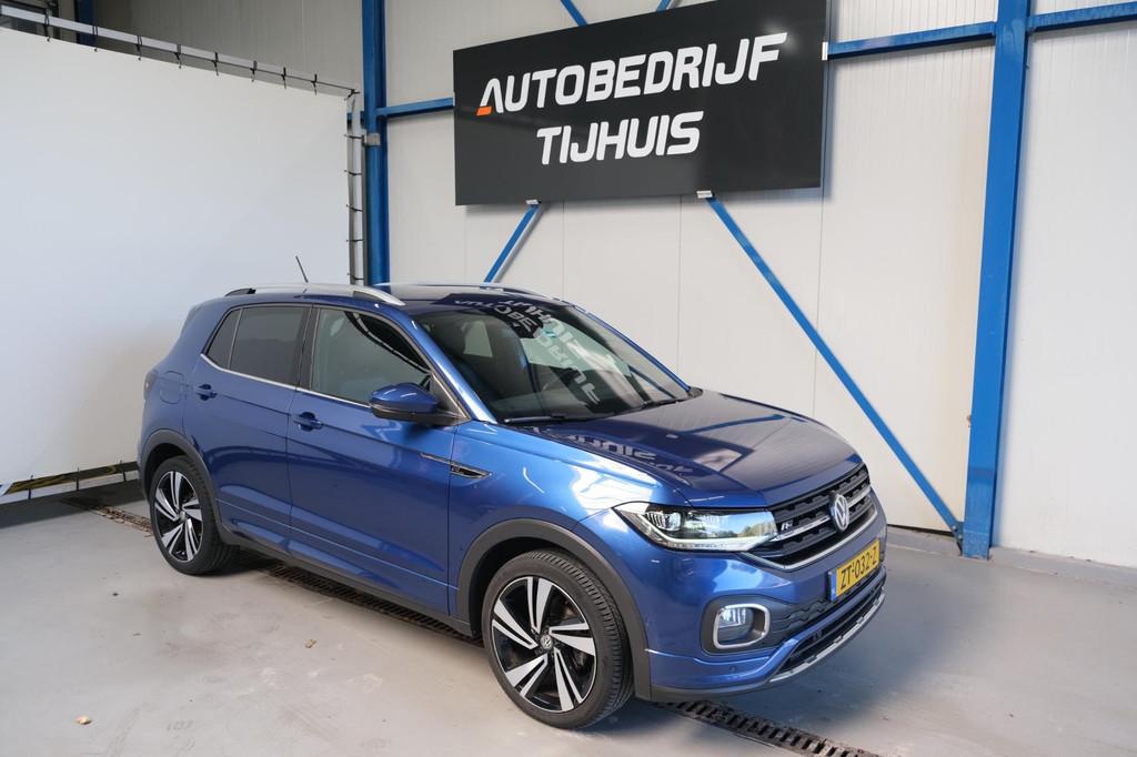 Volkswagen T-Cross 1.0 TSI 2x R-Line Automaat - N.A.P. Airco, T-Cross, Gebruikt, Euro 6, Automatische klimaatregeling