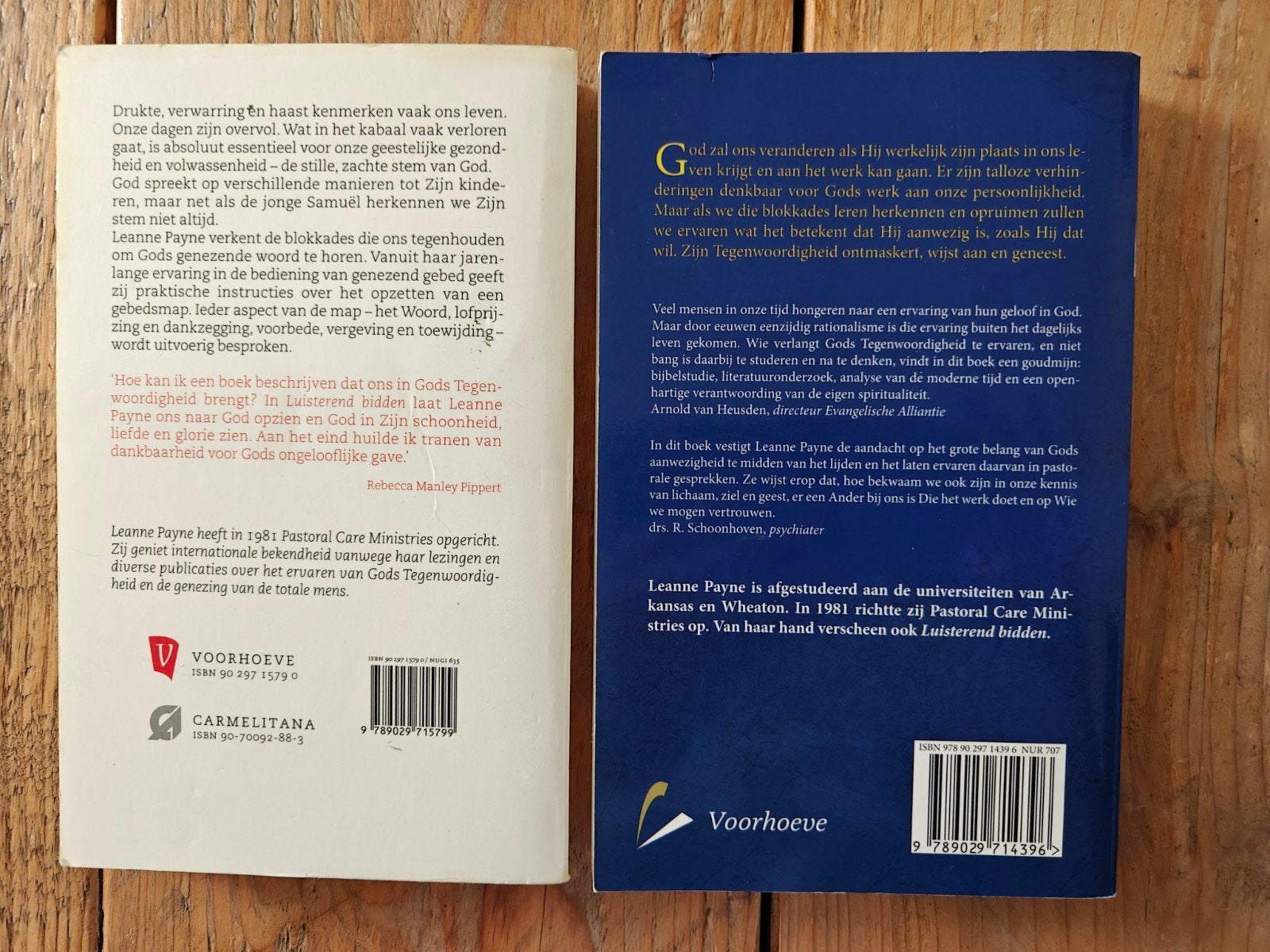2 Boeken van Leanne Payne., Ophalen of Verzenden, Zo goed als nieuw