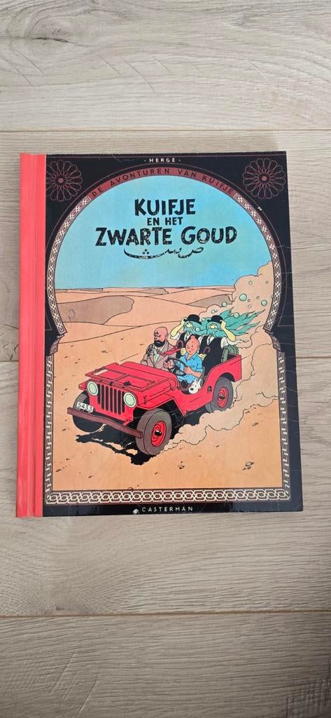 Kuifje en het Zwarte Goud – Hergé – Hardcover – Casterman, Boeken, Stripboeken, Eén stripboek, Ophalen of Verzenden, Gelezen