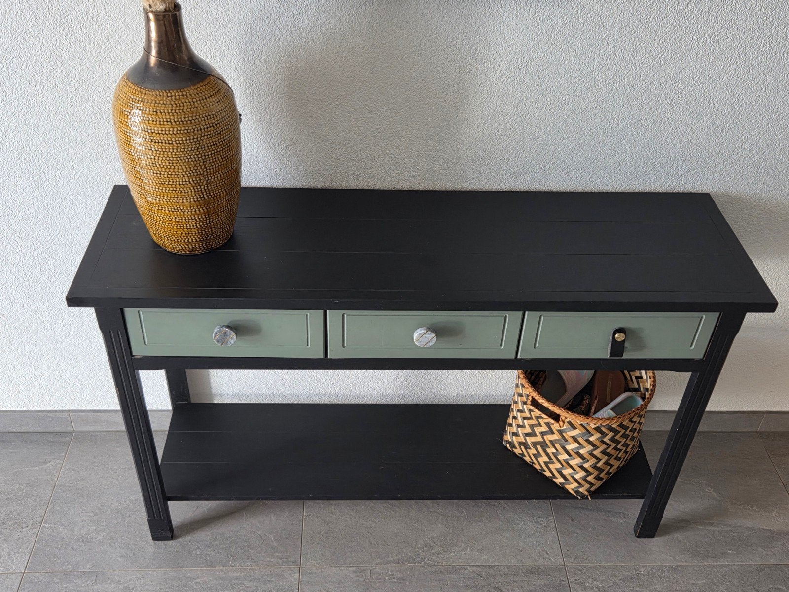 Sidetable restyled, Ophalen, 25 tot 50 cm, Rechthoekig, 100 tot 150 cm