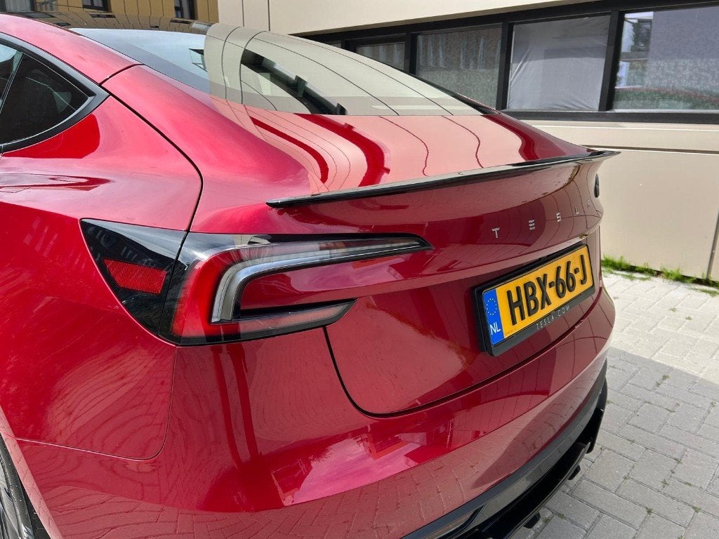 Spoiler Zwart Glans - Tesla M3 Highland - MOET Z.S.M. WEG!, Verzenden