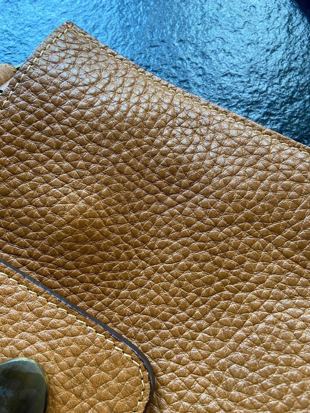 Mulberry Handtas - Cognac Leer, Sieraden, Tassen en Uiterlijk, Tassen | Damestassen, Gebruikt, Handtas, Bruin, Ophalen of Verzenden