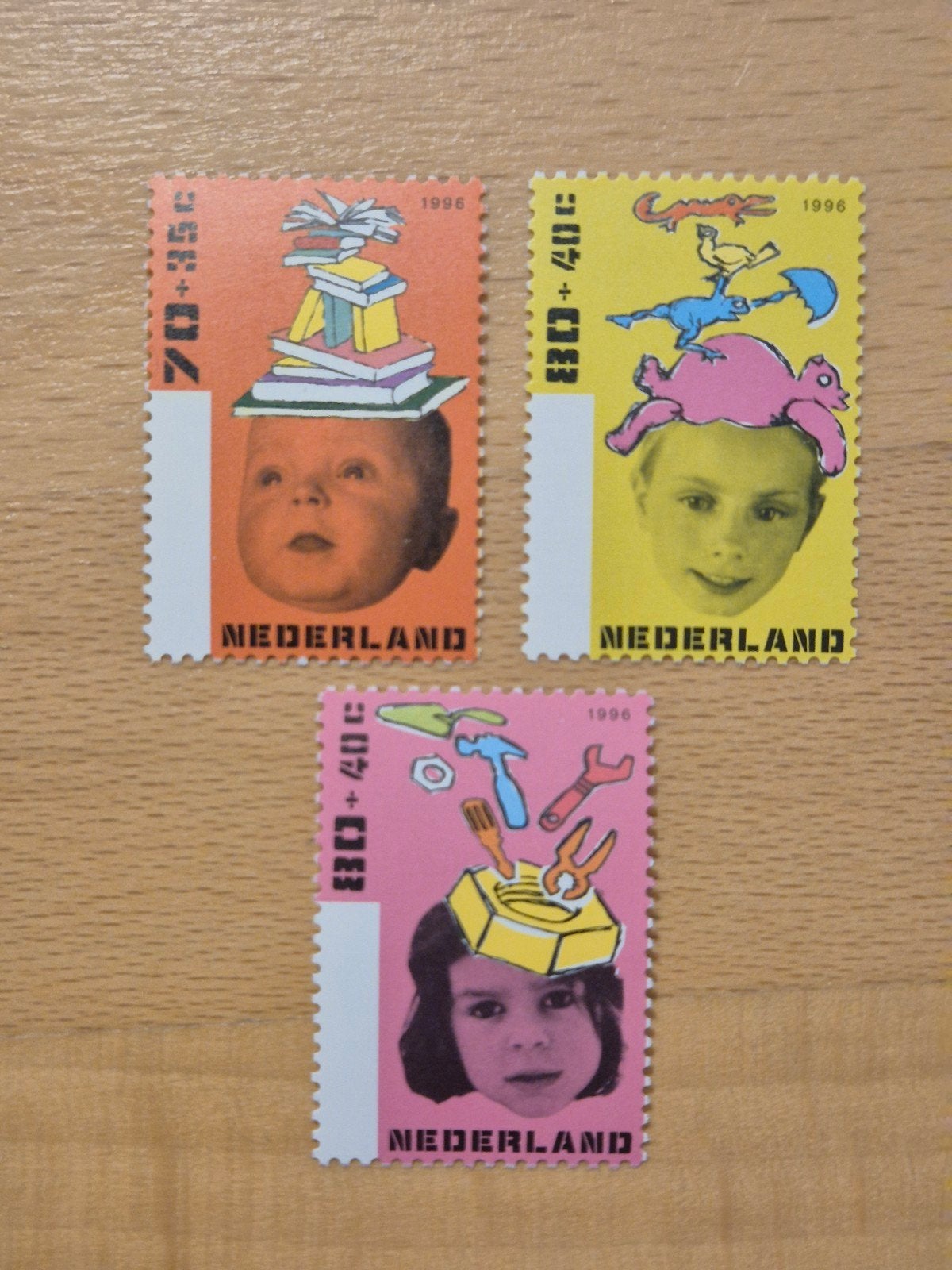 Nederland 1996 kinderpostzegels, Ophalen of Verzenden, Na 1940, Postfris