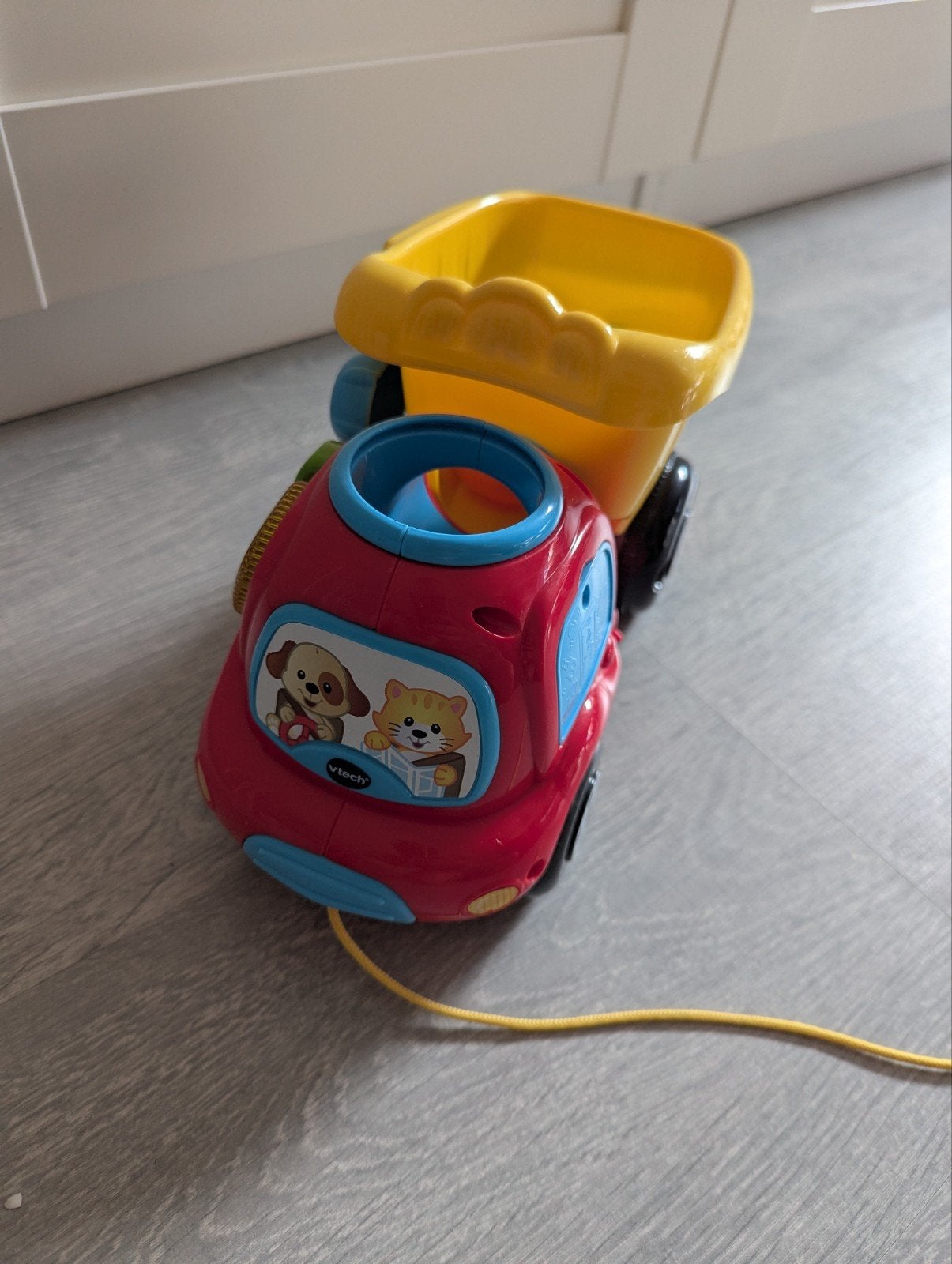 VTech Vuilniswagen met ballen, Ophalen, Gebruikt
