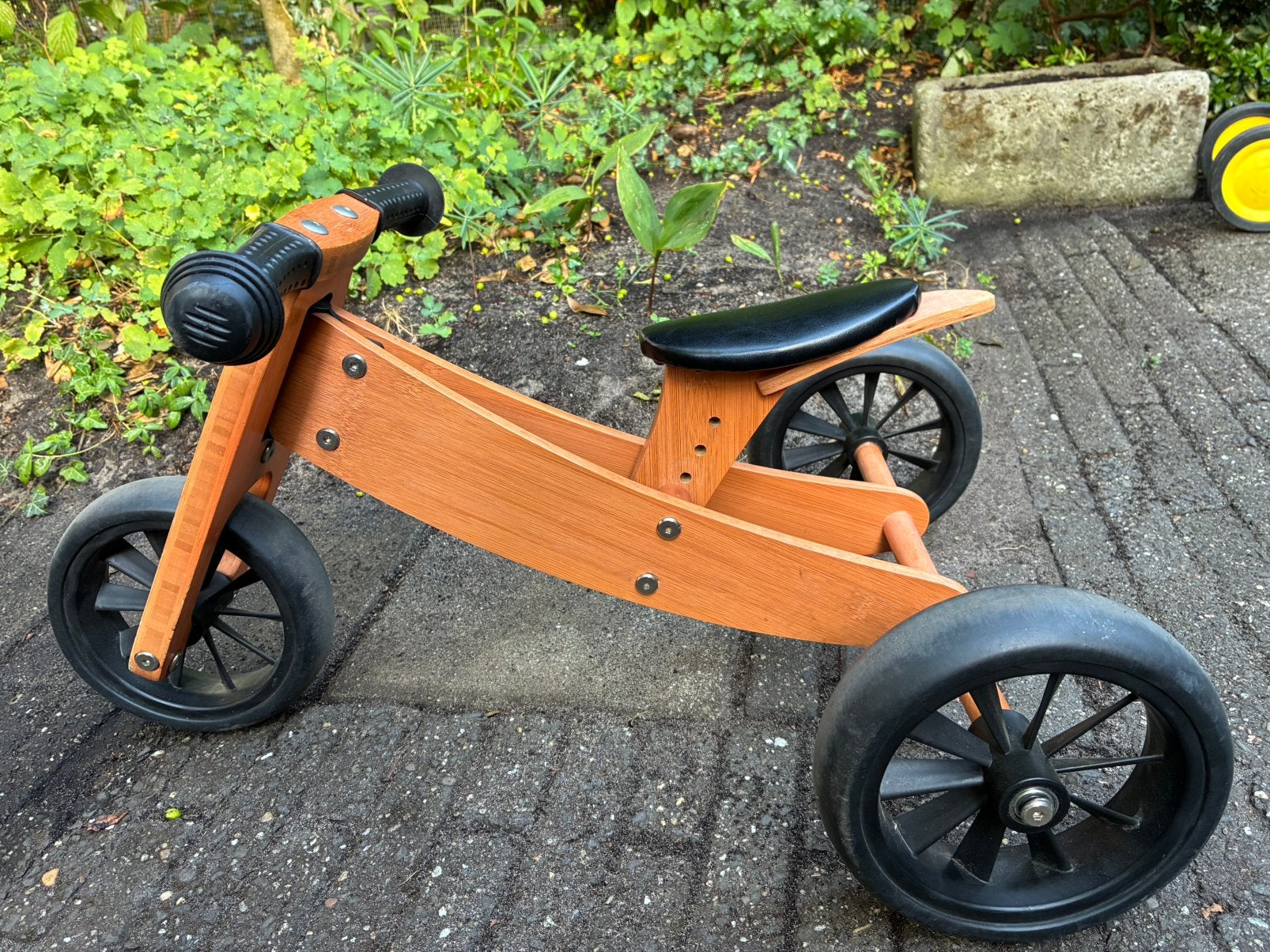 Loopfiets Angels and Bandits hout, Fietsen en Brommers, Fietsen | Kinderfietsjes, Ophalen, Gebruikt, Minder dan 16 inch
