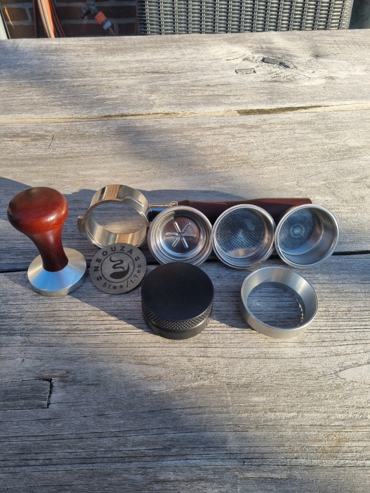 51 mm Naked Portafilter met Bakjes en Accessoires