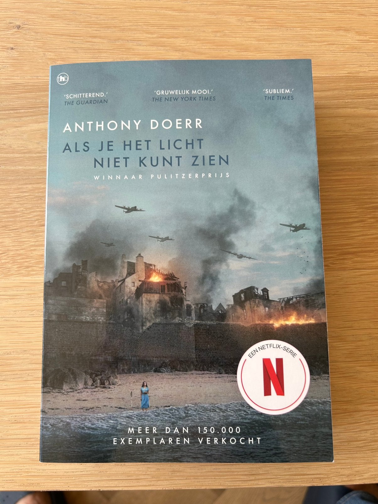 Anthony Doerr - Als je het licht niet kunt zien, Boeken, Ophalen of Verzenden, Zo goed als nieuw, Anthony Doerr