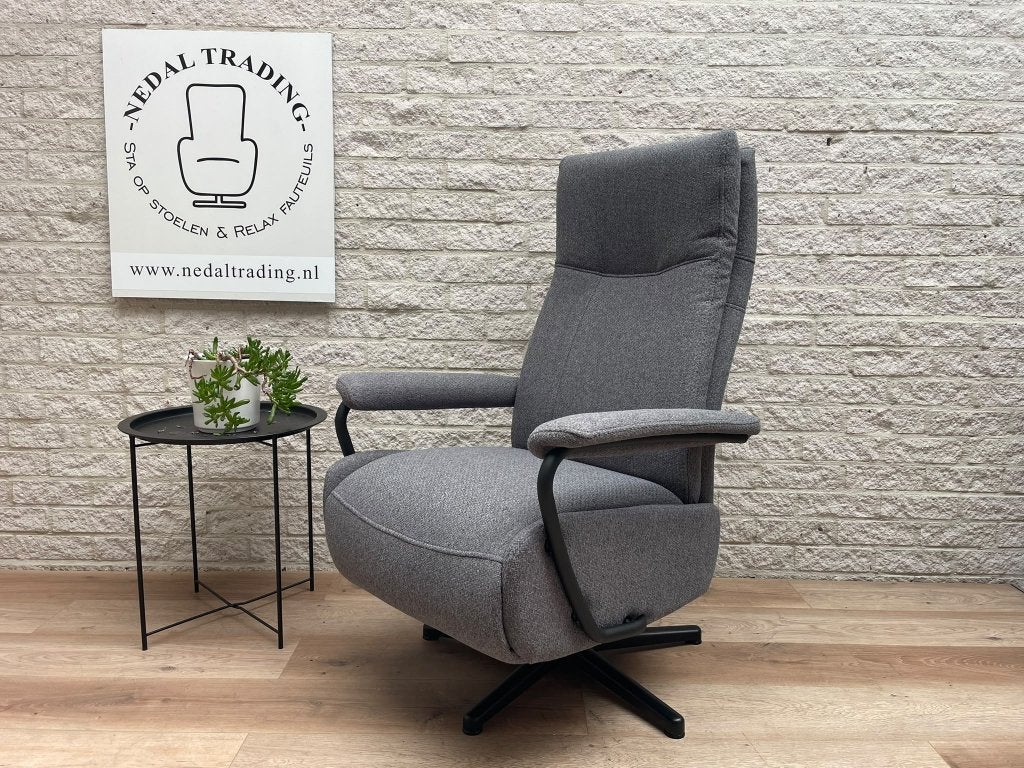 Relaxfauteuil H&H Stoel draaibaar relax fauteuil Large, N, N, Minder dan 75 cm, Ophalen of Verzenden