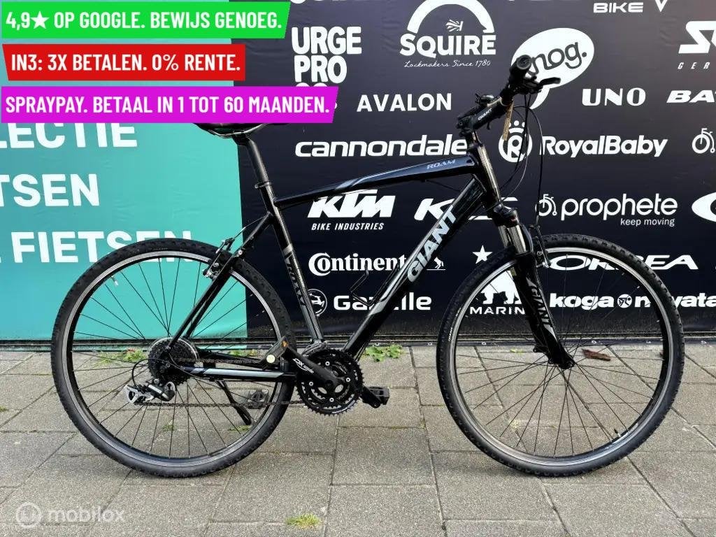 Herenfiets Giant Roam 28"/59cm/Zwart- Garantie/Levering, 9713 Bv Groningen, Gebruikt, Giant, Giant