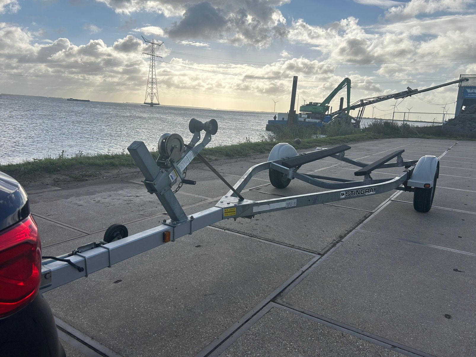 Boottrailer, Ophalen, Minder dan 1500 kg, Minder dan 6 meter, Zo goed als nieuw