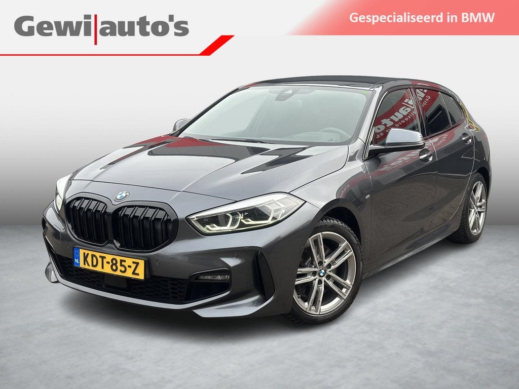 BMW 1-serie 118i M-Sport M-Stoelen|HUD|Adapt.Licht, Stof, Gebruikt, Bedrijf, 3 cilinders
