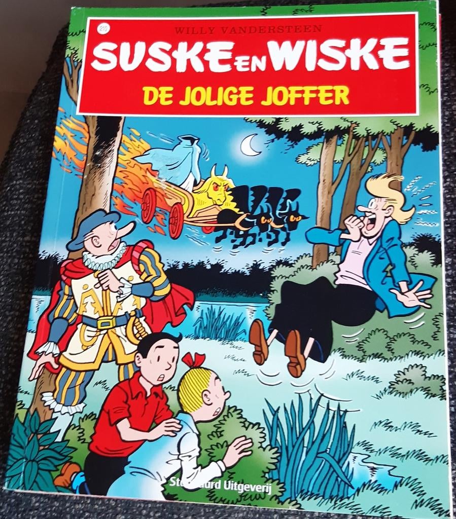 Suske en Wiske : De Jolige Joffer, Gelezen, Willy Vandersteen, Eén stripboek, Ophalen of Verzenden