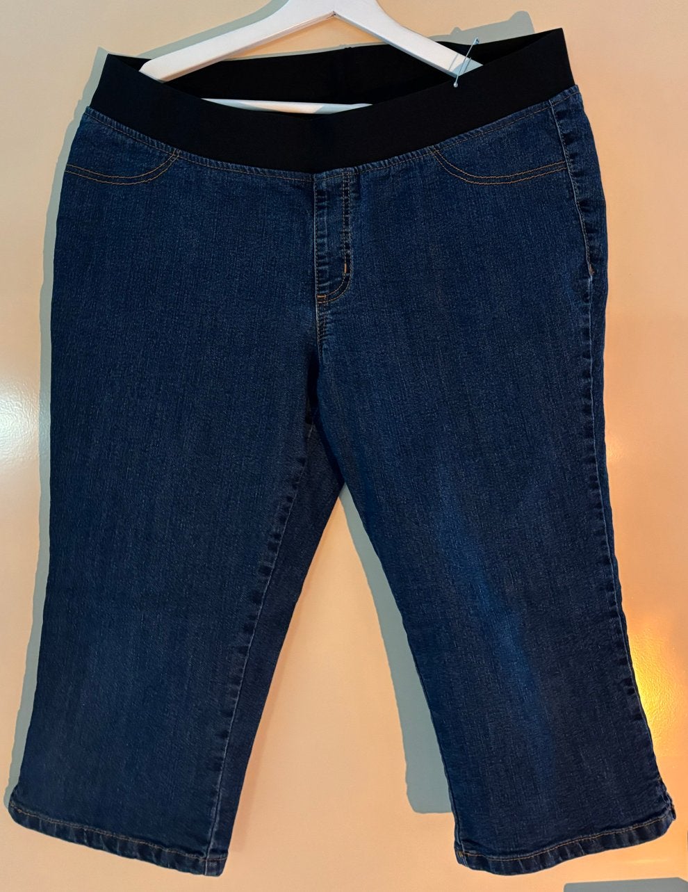 Nieuwe John Baner stretch driekwart jeans maat 46, Blauw, John Baner, Overige jeansmaten, Nieuw